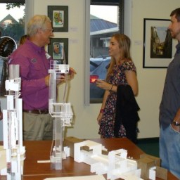 Local Architects and Students Light up the Night at October Artwalk