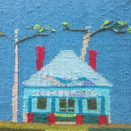 Haase Paintings + Tapestry on display in May Art Walk